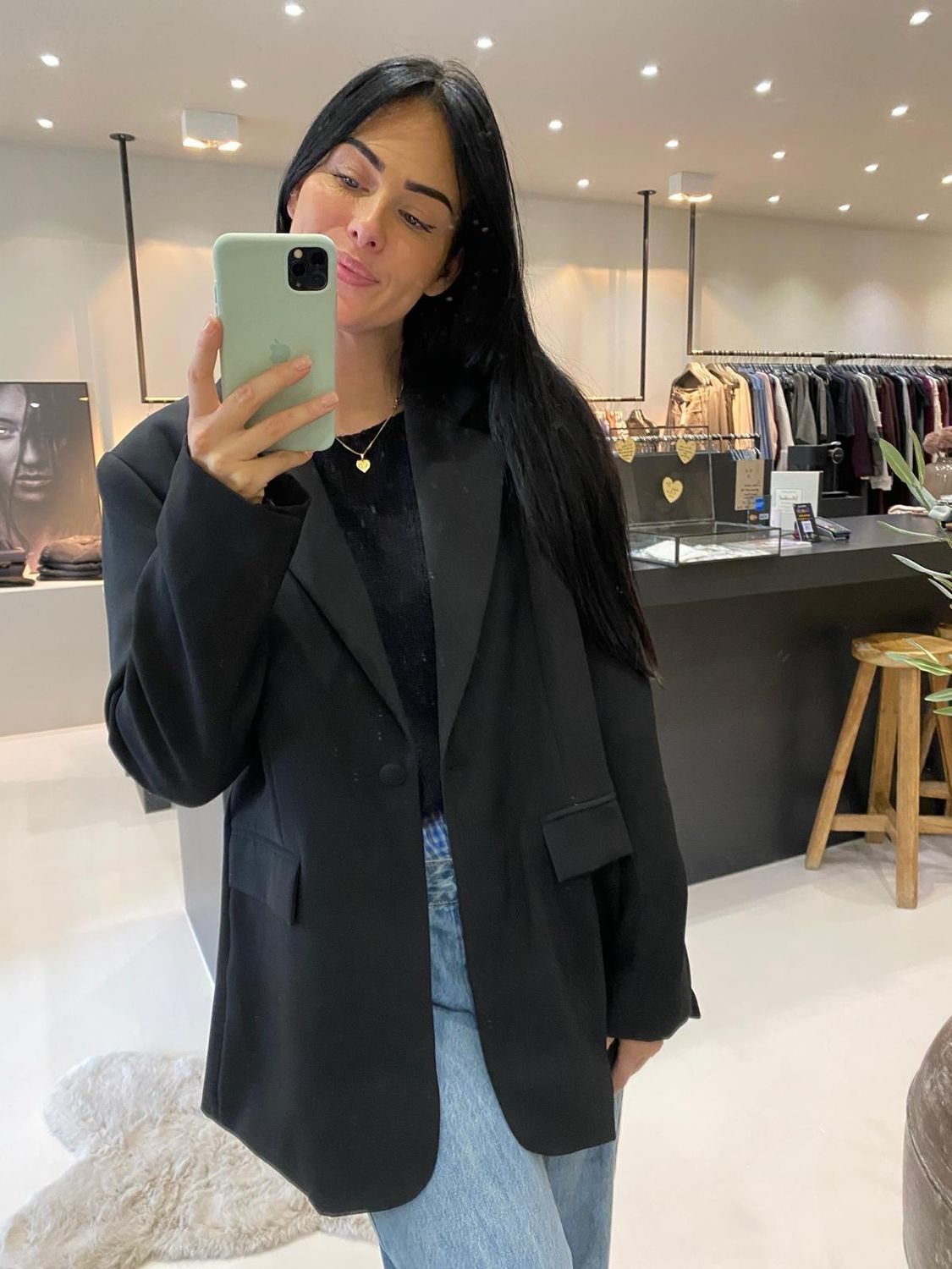 Ibana Jave Blazer Zwart 302550036