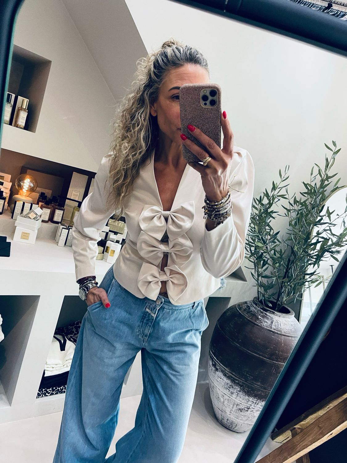 Dante6 Dante6 soralla bow detail top 254109 Dante6 Dante6 soralla bow detail top 254109