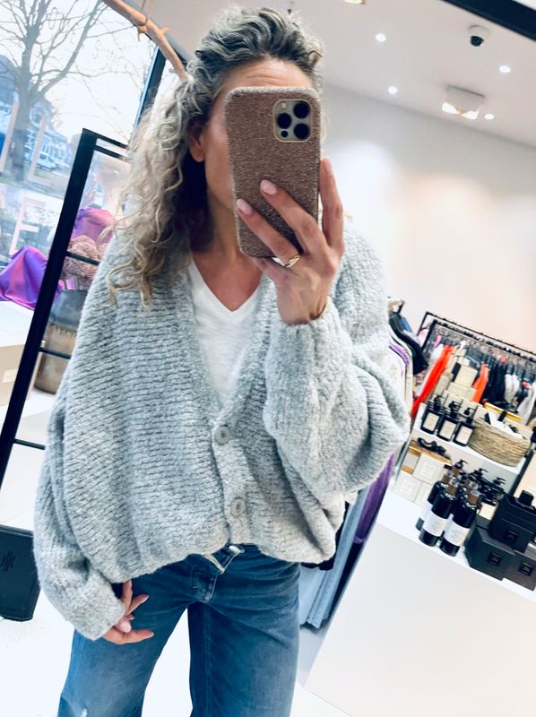 Dames vest van knitwear uit de collectie van ILSE Hoofddorp