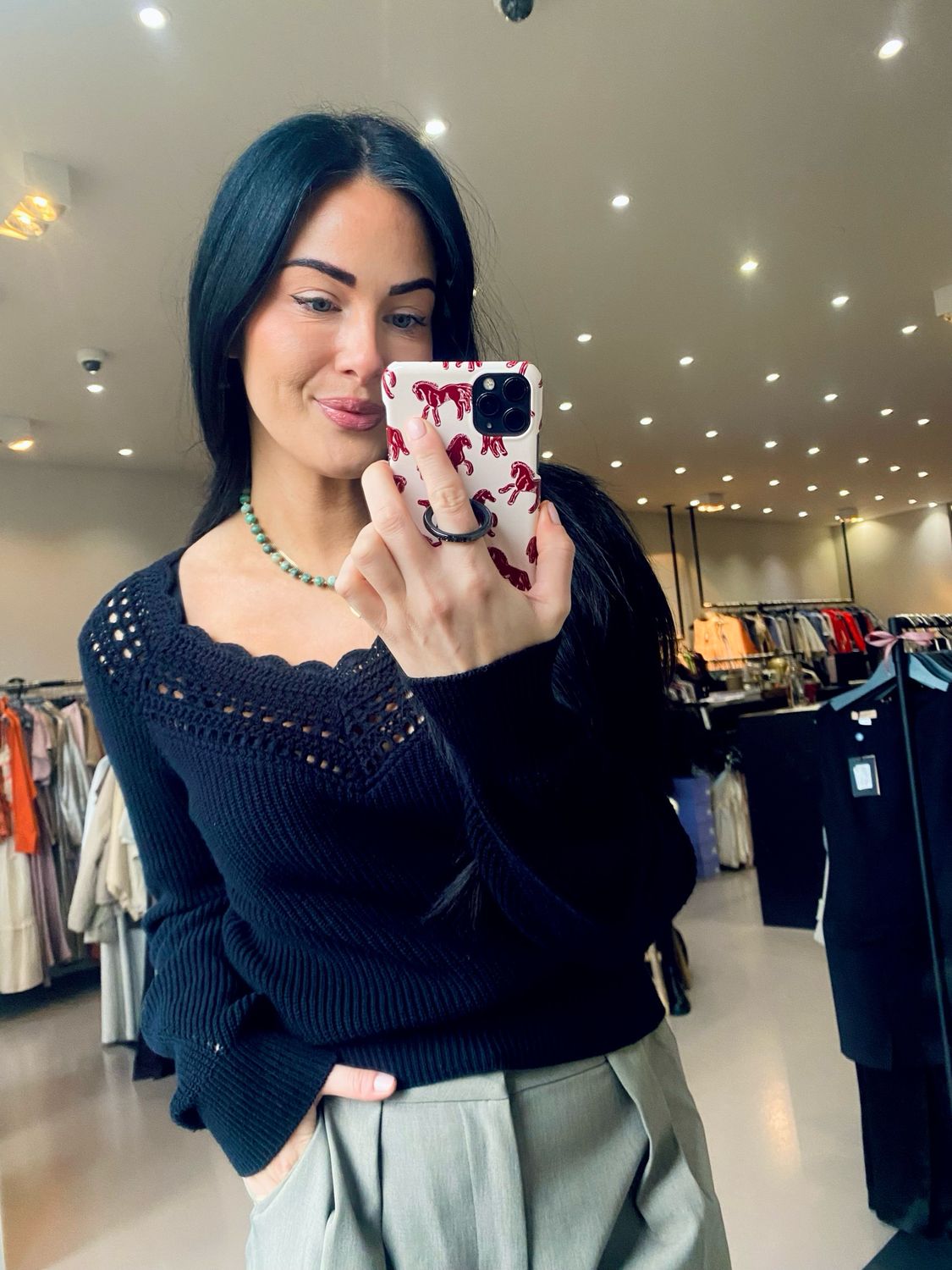 Twinset Knit Zwart 252tp3102
