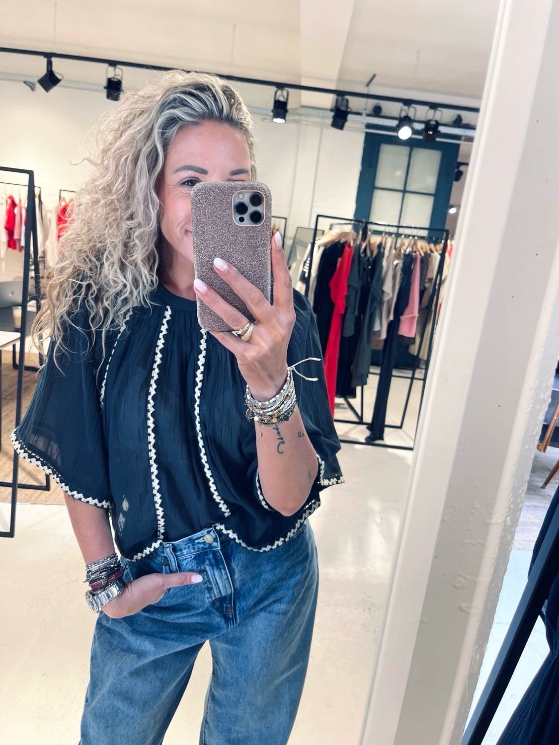 By-Bar emmi embroidery blouse 26112061