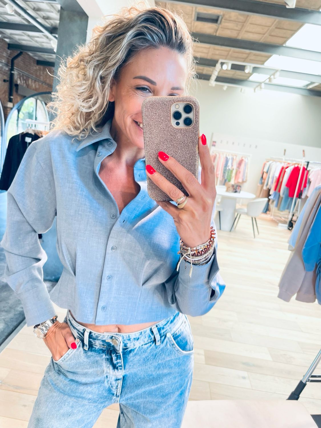 Minus Emmely shirt blouse MI6934