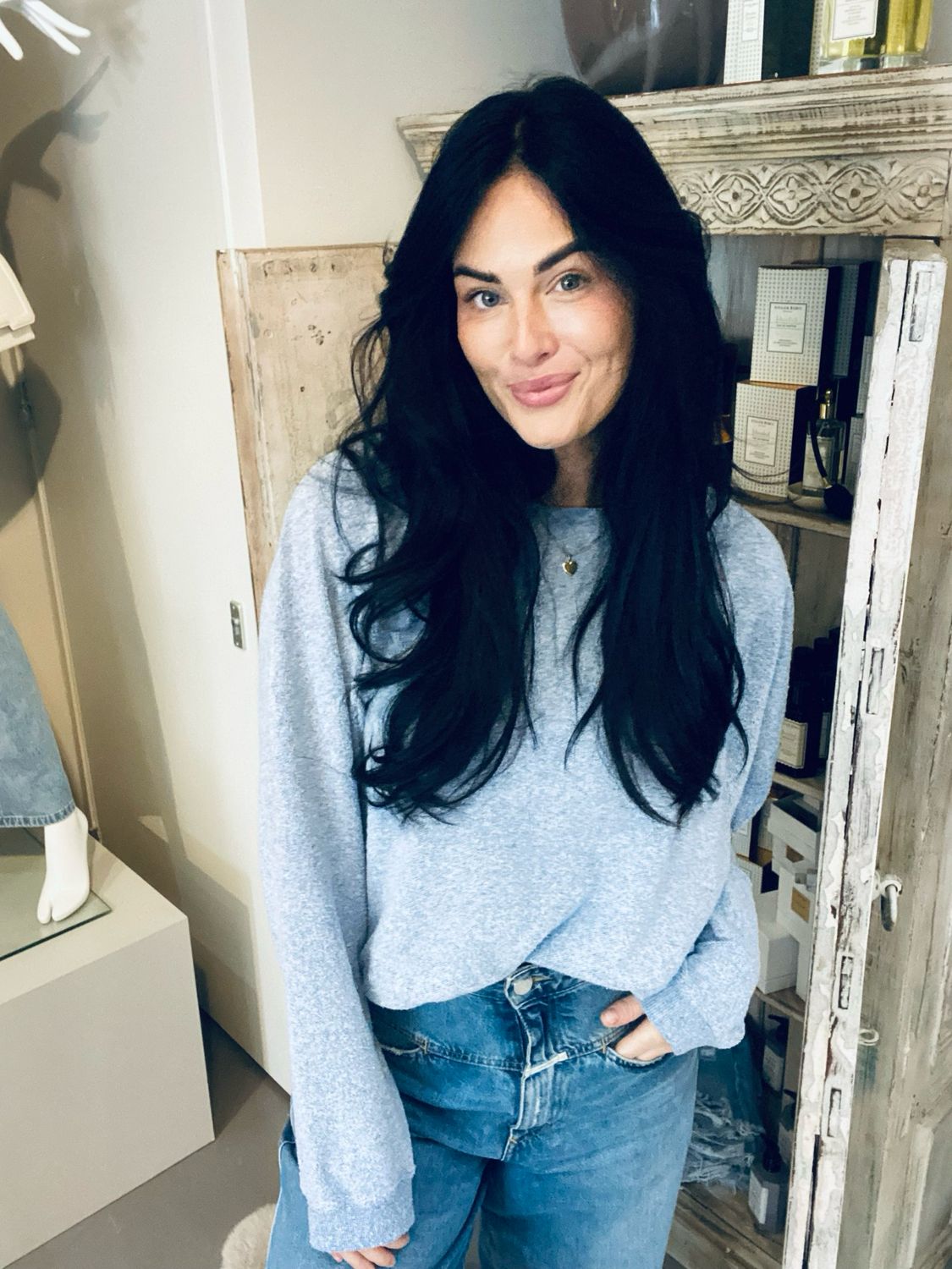 American Vintage SWEAT ML COL ROND CLU03AE26 American Vintage SWEAT ML COL ROND CLU03AE26