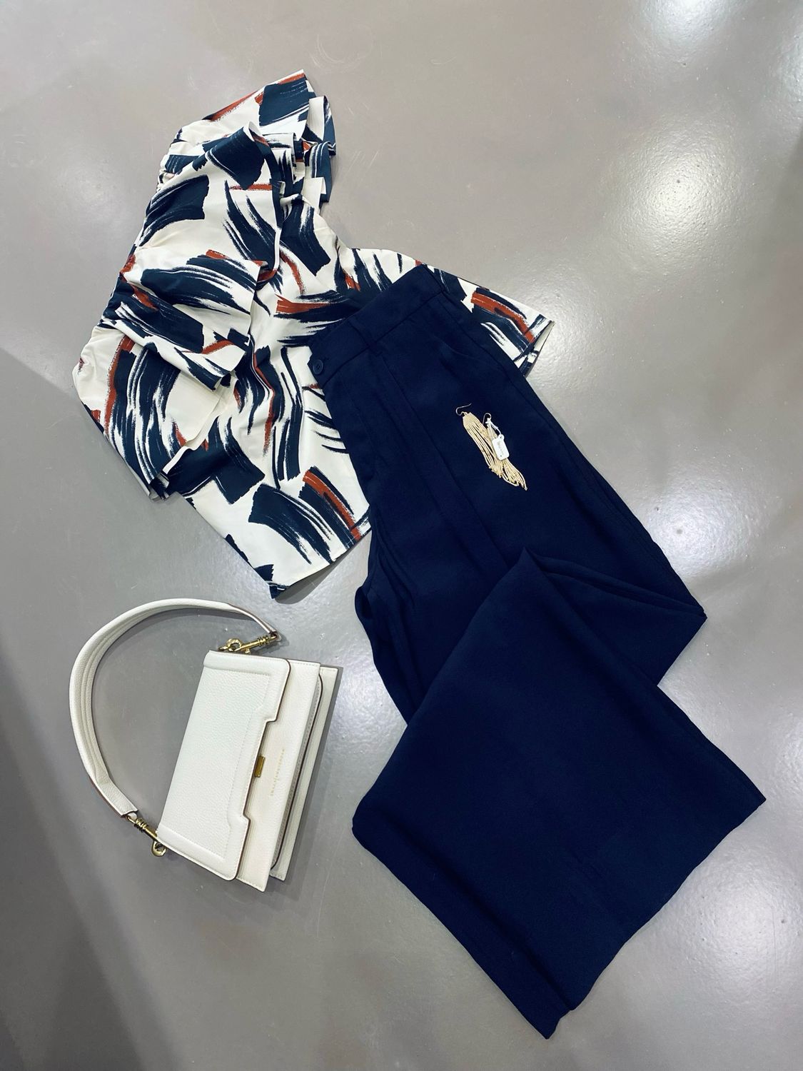 Essentiel Antwerp Assymetric ruffle top Jillian