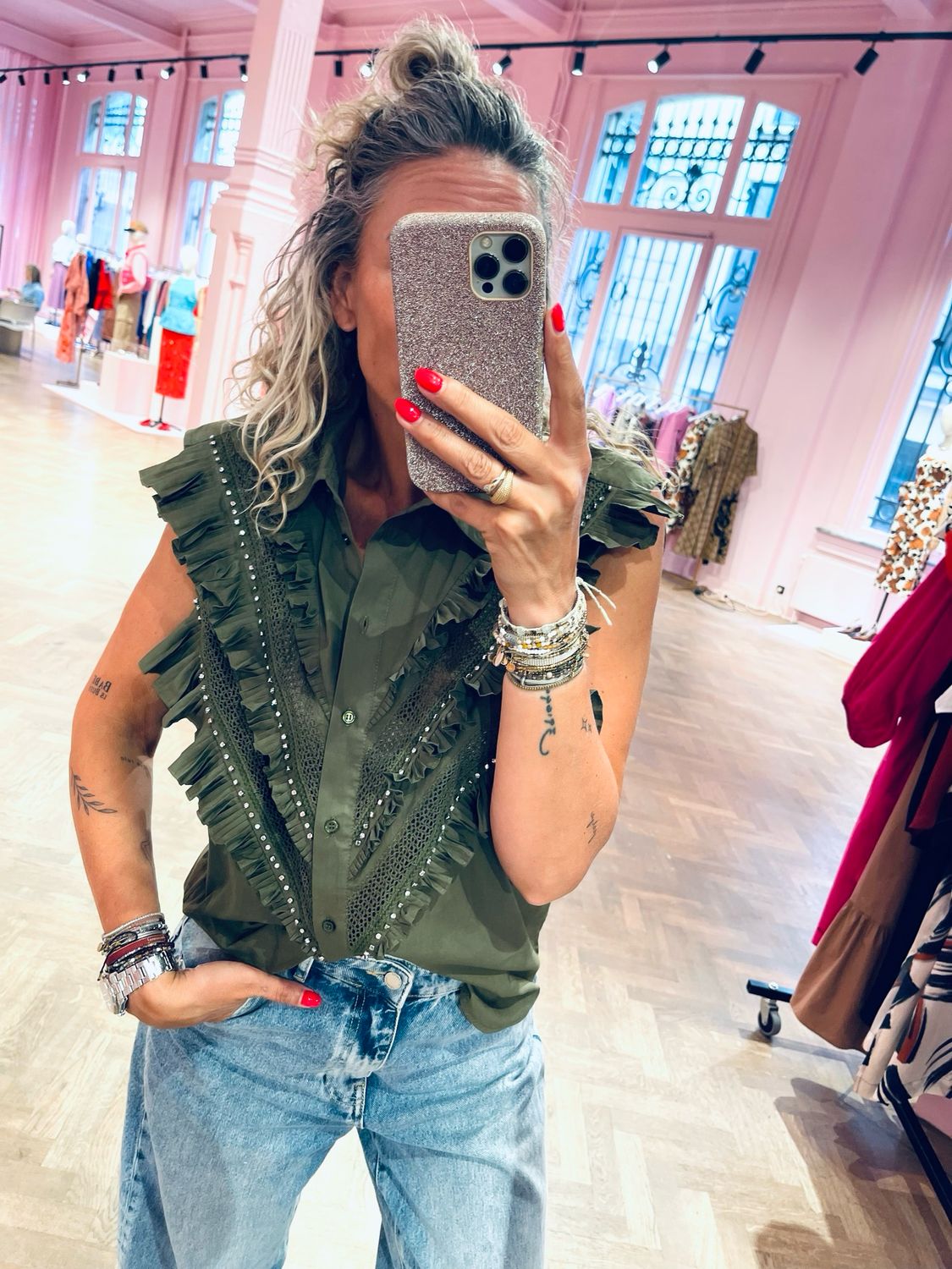 Essentiel Antwerp Sleeveless shirt Jeandarlene