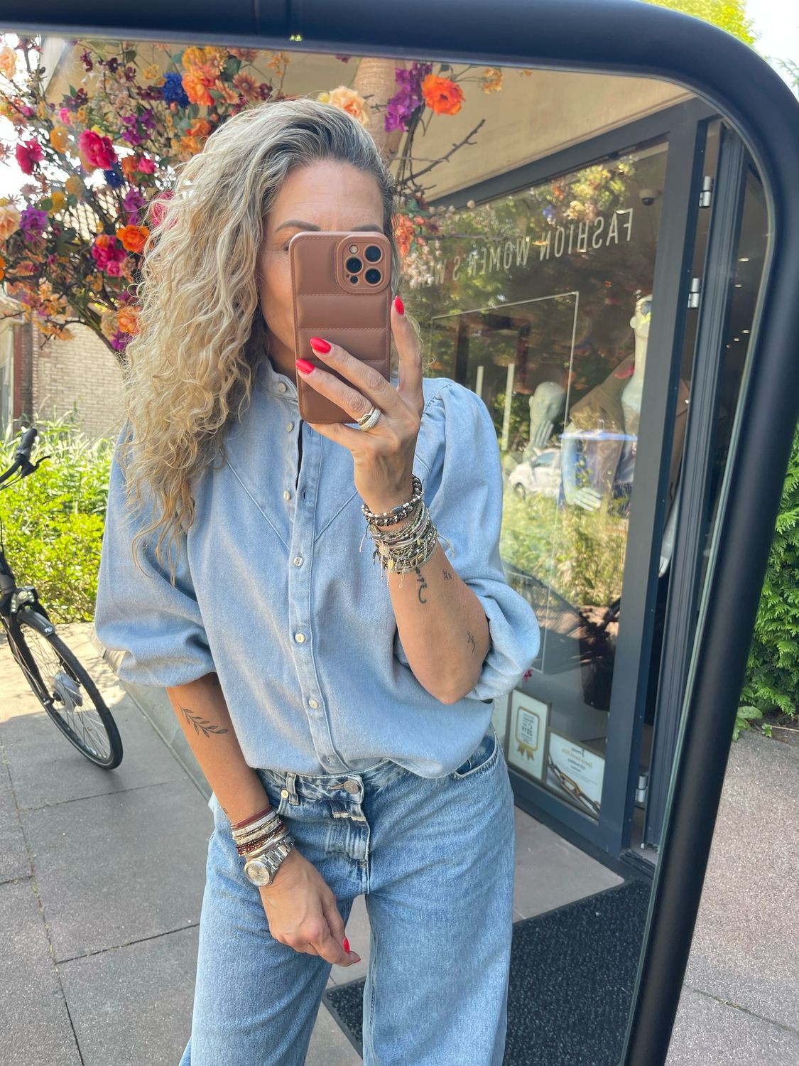 Minus MSNew Solene Denim Shirt MI6997