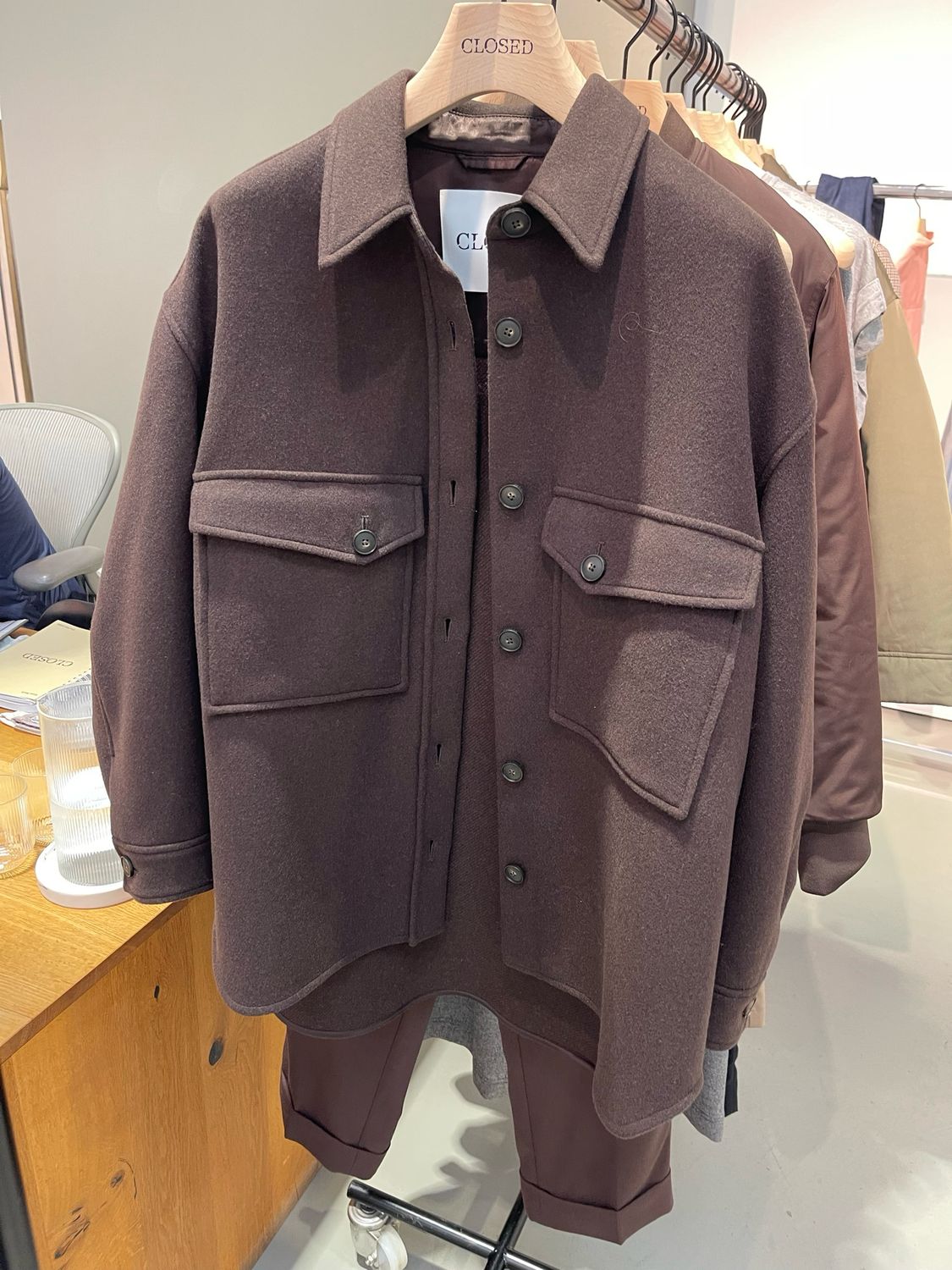 Closed Oversize shacket C97170-66A-22