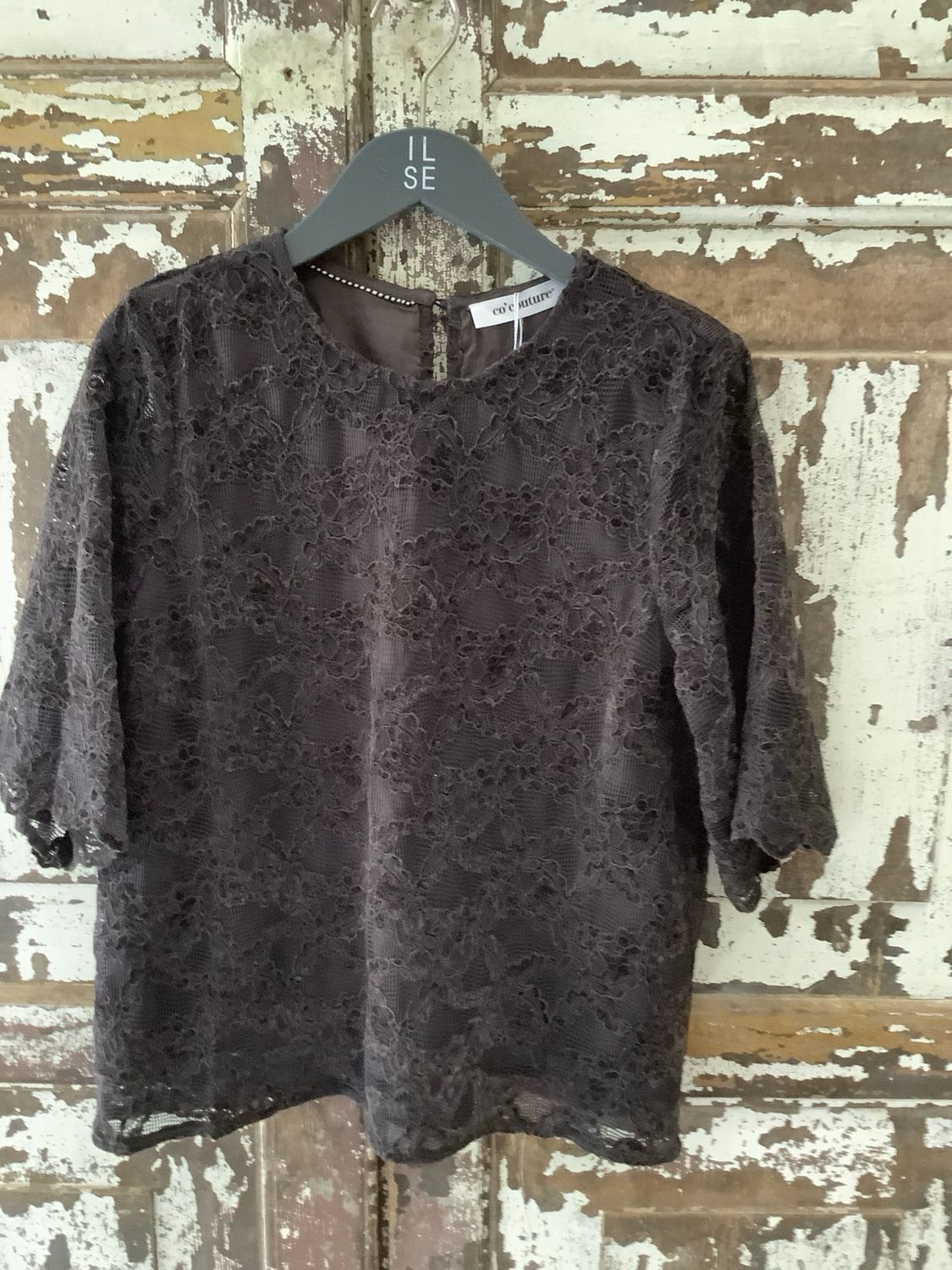 Co'couture Trey CC Lace Tee 500195