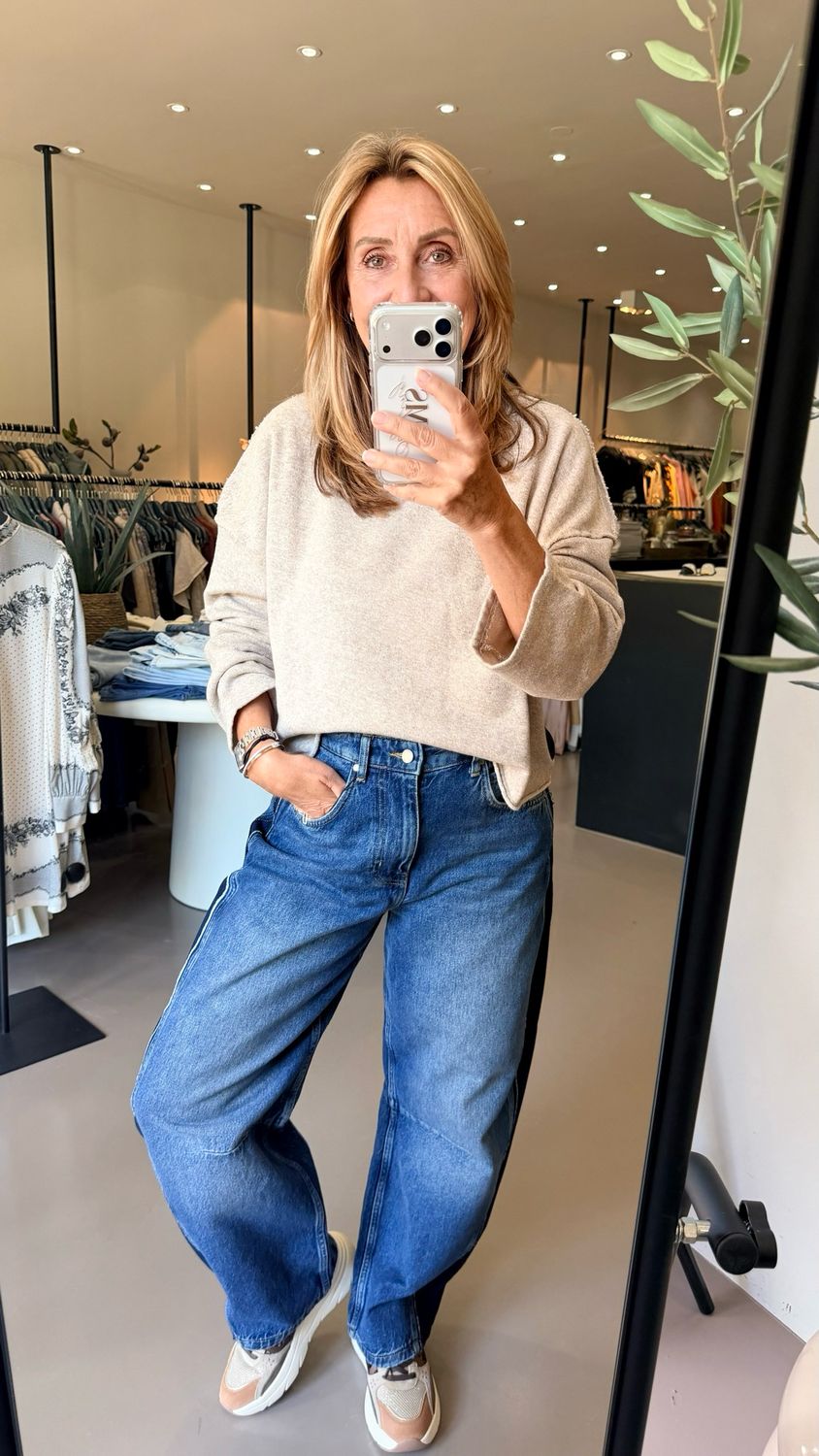 American Vintage SWEAT ML COL ROND DAN03AH26