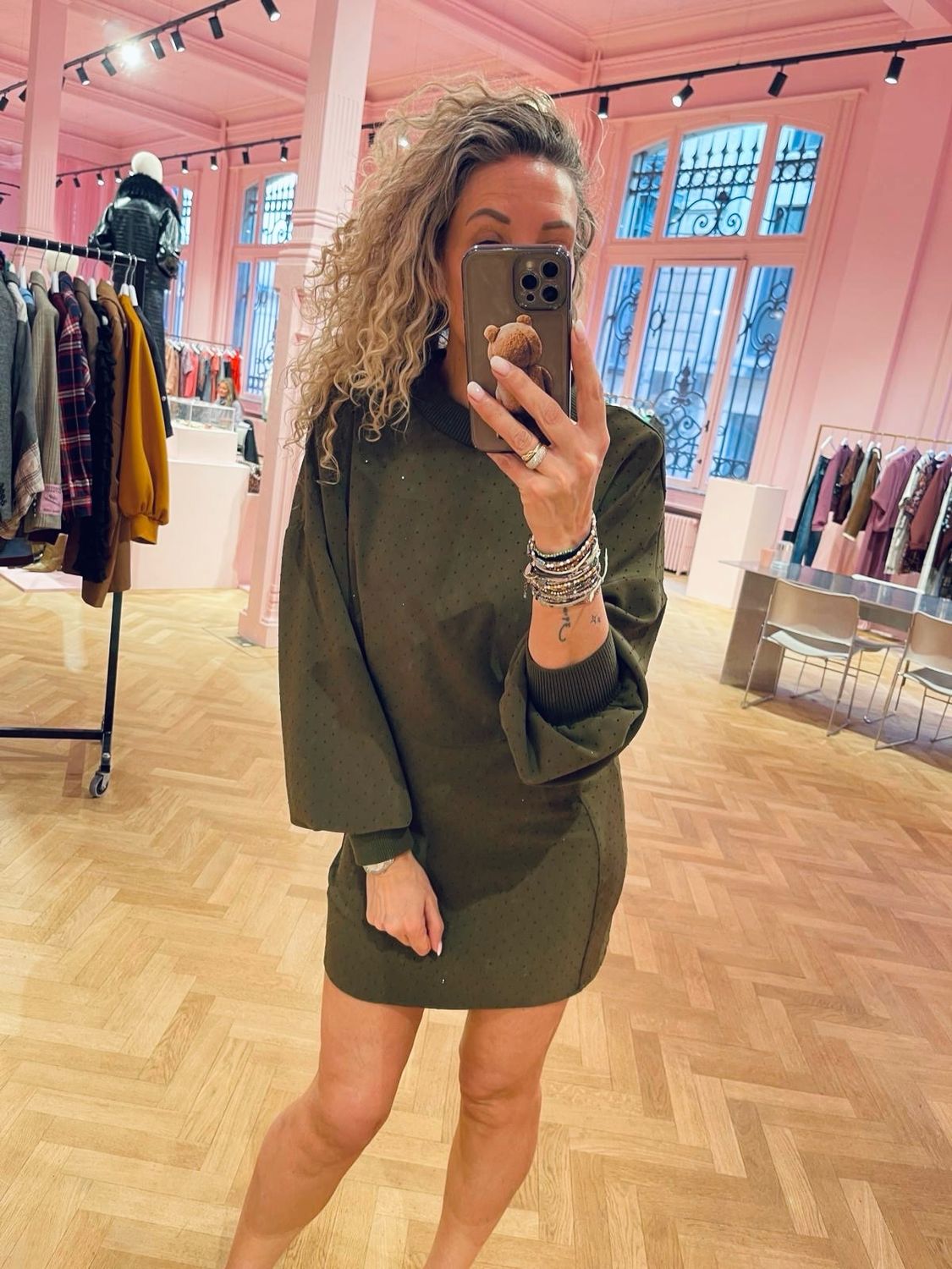 Essentiel Antwerp Fitted minidress Kathleen