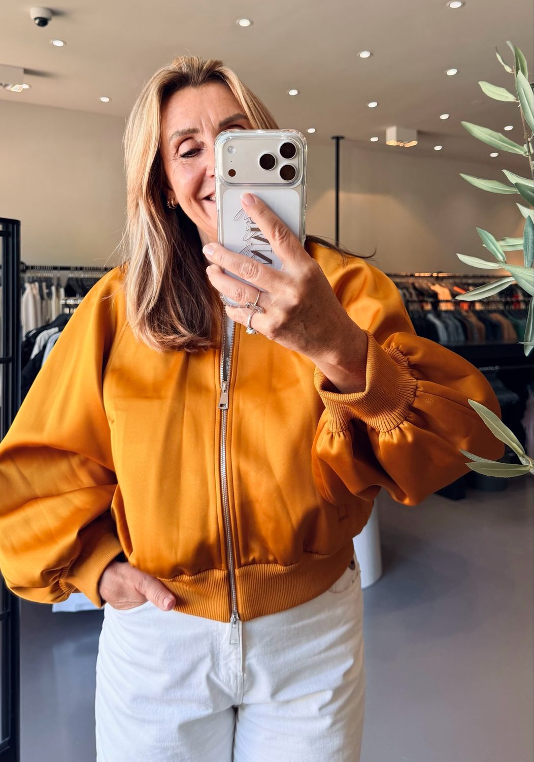 Essentiel Antwerp Oversized bomber jacket Kryo