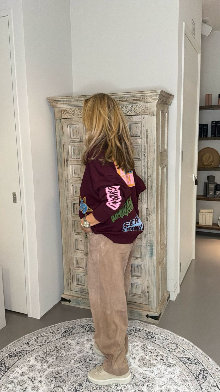 Essentiel Antwerp Printed Sweatshirt KAMPUS