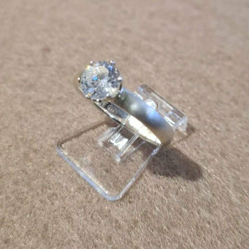 Silberring mit Zirkonia