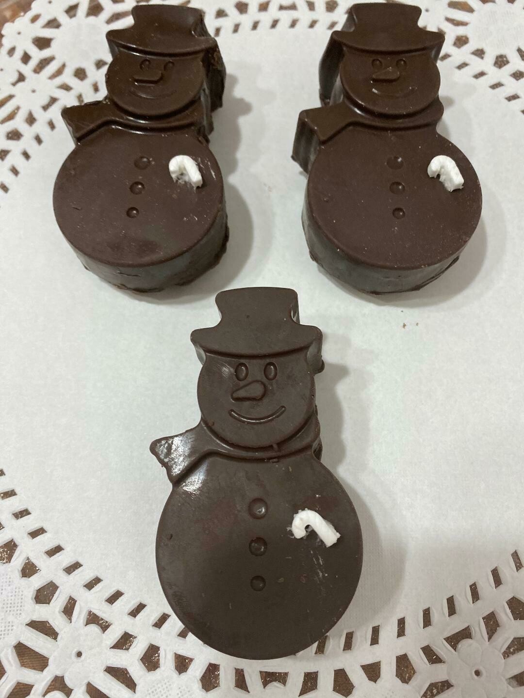Peppermint Snowman Hot Cocoa Bomb (3 pack)