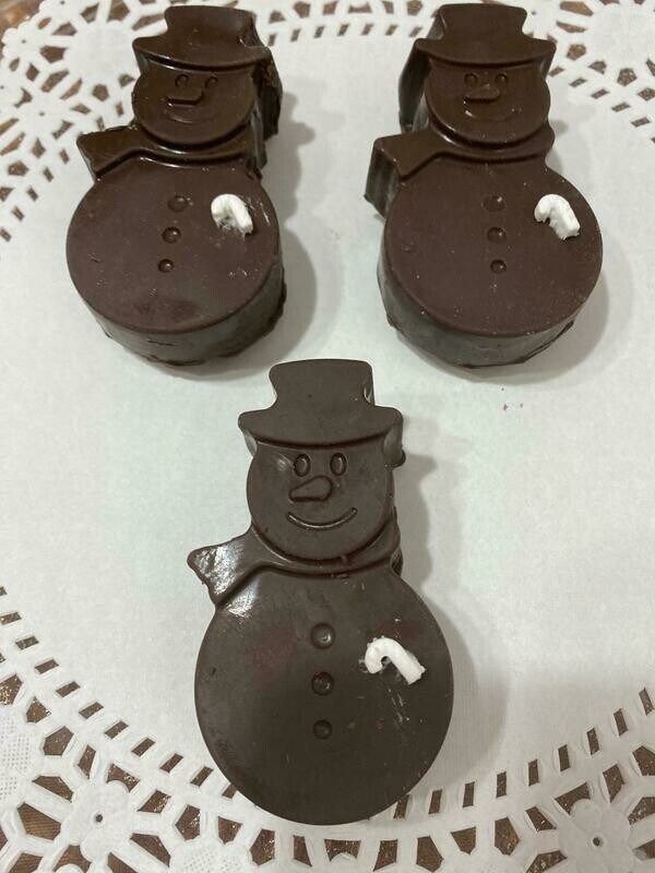 Peppermint Snowman Hot Cocoa Bomb (3 pack)
