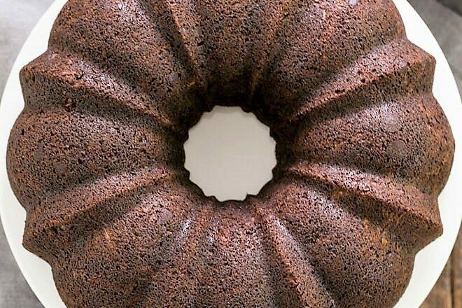 Chocolate Bundt Cake - standard size