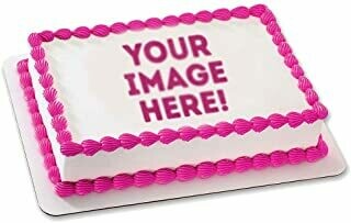 Custom Image 1/4 Sheet Cake
