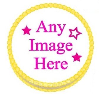 8 inch Round Custom Image Cake