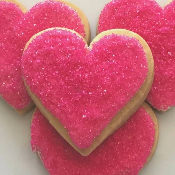 2" Heart Shaped Cookies (2 dozen)