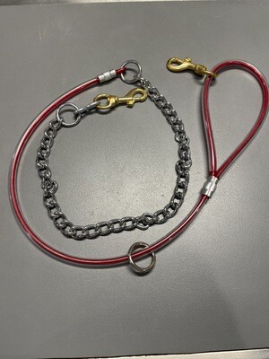 cable and chain lead