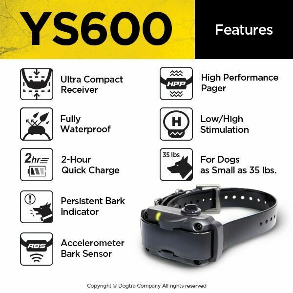dogtra ys 600 no bark