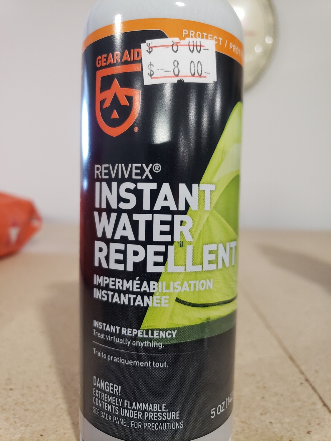 Instant Water Repellent