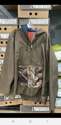 523 pullover rain jacket