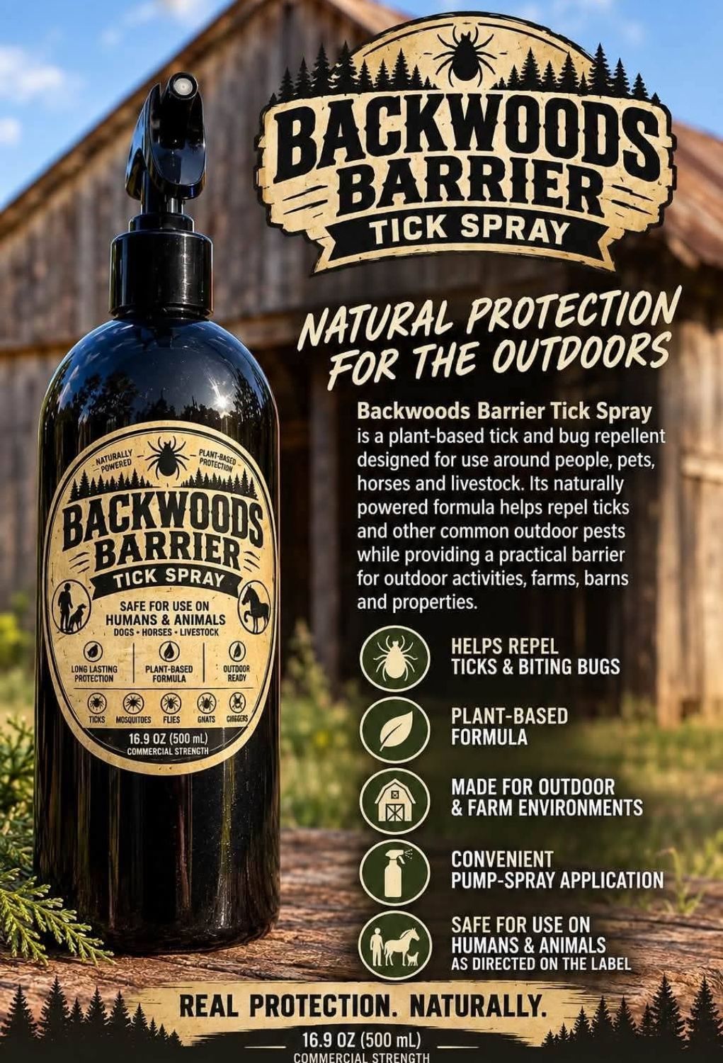 BACKWOODS BARRIER TICK SPRAY 