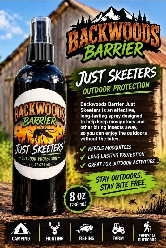 BACKWOODS BARRIER JUST SKEETERS 