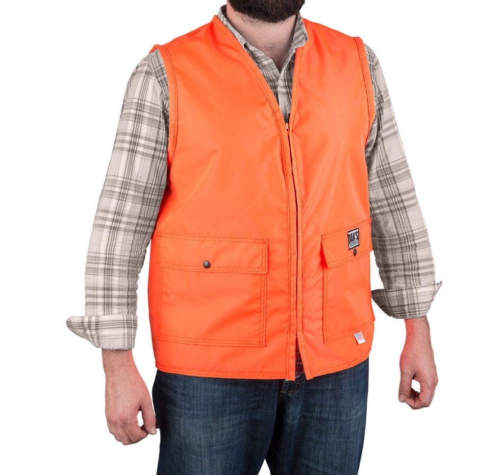 DAN'S HD BLAZE ORANGE VEST