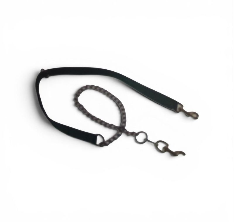 1" NYLON WITH CHAIN TREE LEADS, CENTER RING &amp; 2 SNAPS #503