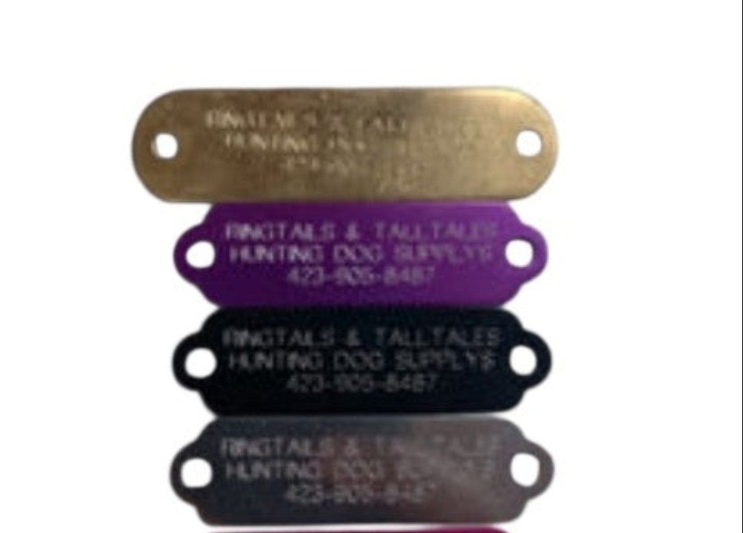 COLLAR NAME PLATES