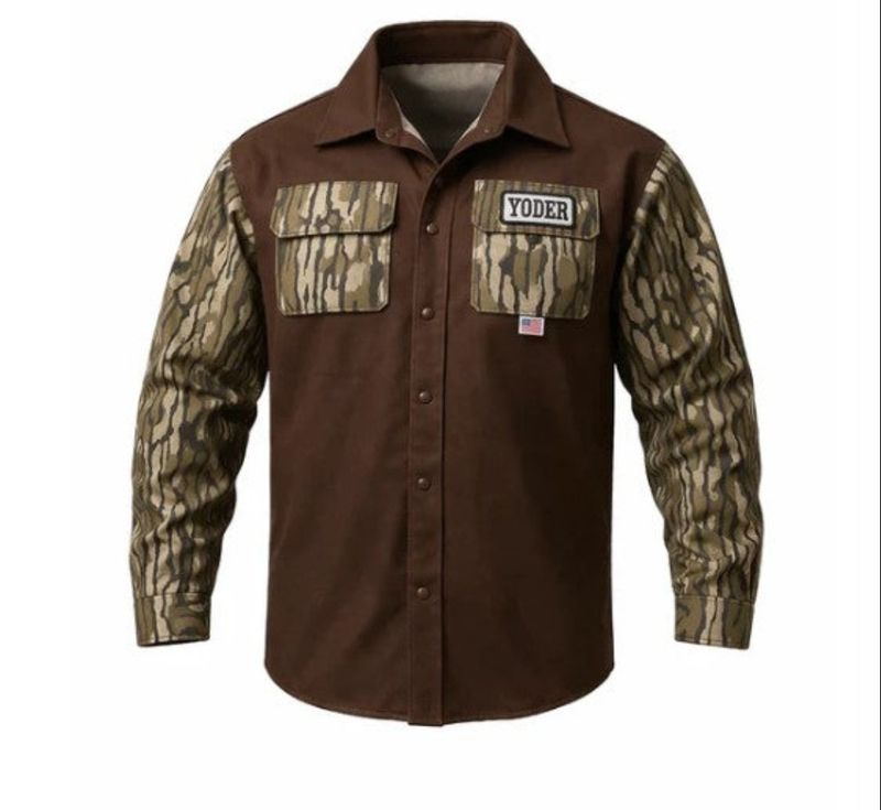YODER SPANDEX MESH HUNTING SHIRT W/MESH BACK