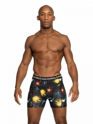 Boxershort EDM Music Zwart Print Muchachomalo