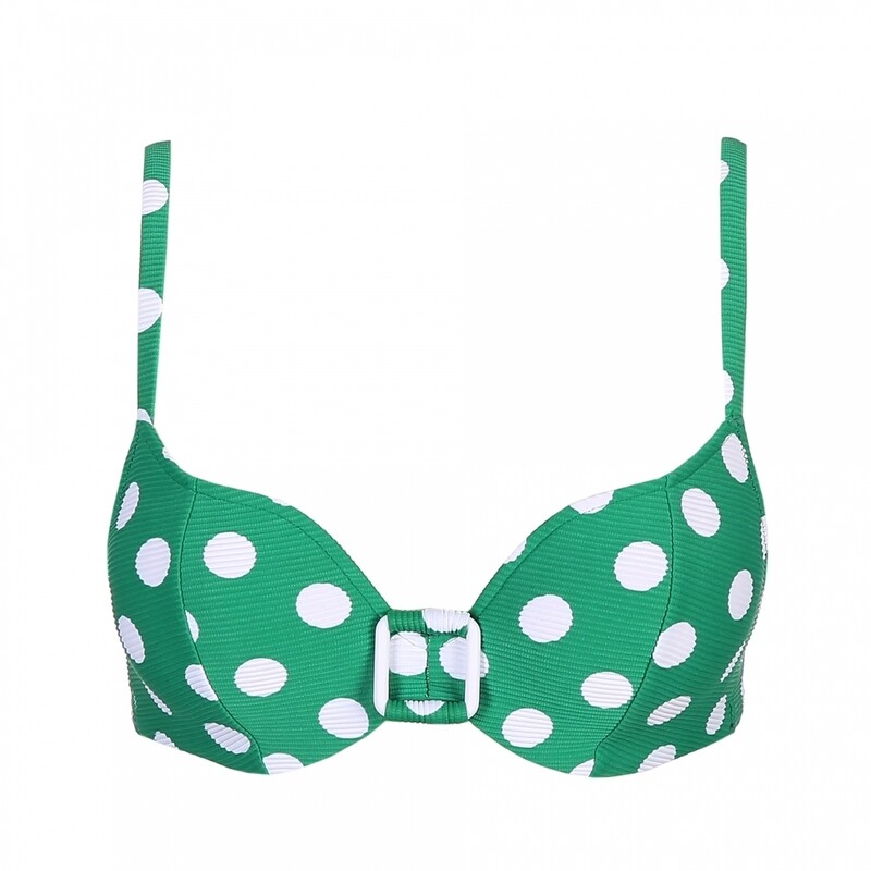 Hartvormige bikinitop 1002416 Kelly Green Marie Jo Swim Rosalie