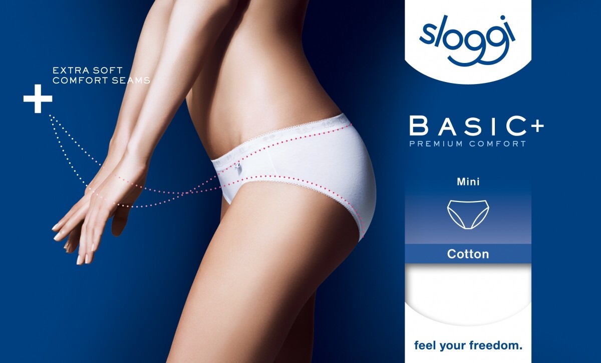 Mini slip Wit Sloggi Basic+