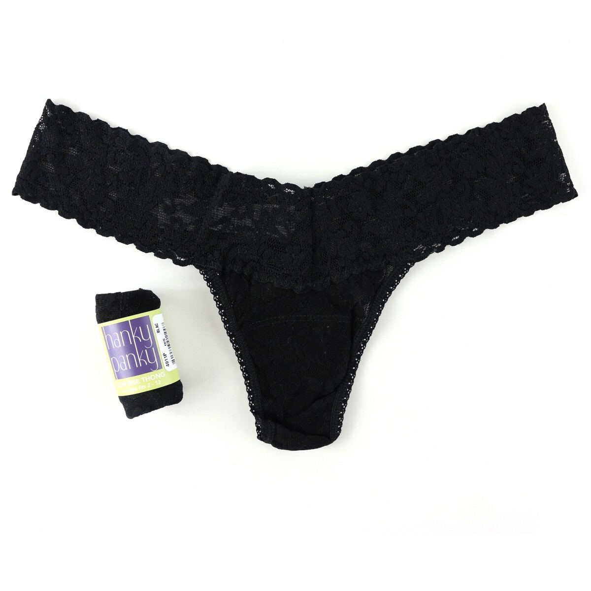 Low rise string 4911P Black Hanky Panky