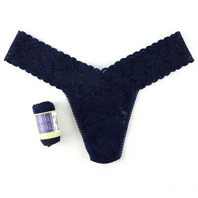 Low rise string 4911P Navy Hanky Panky