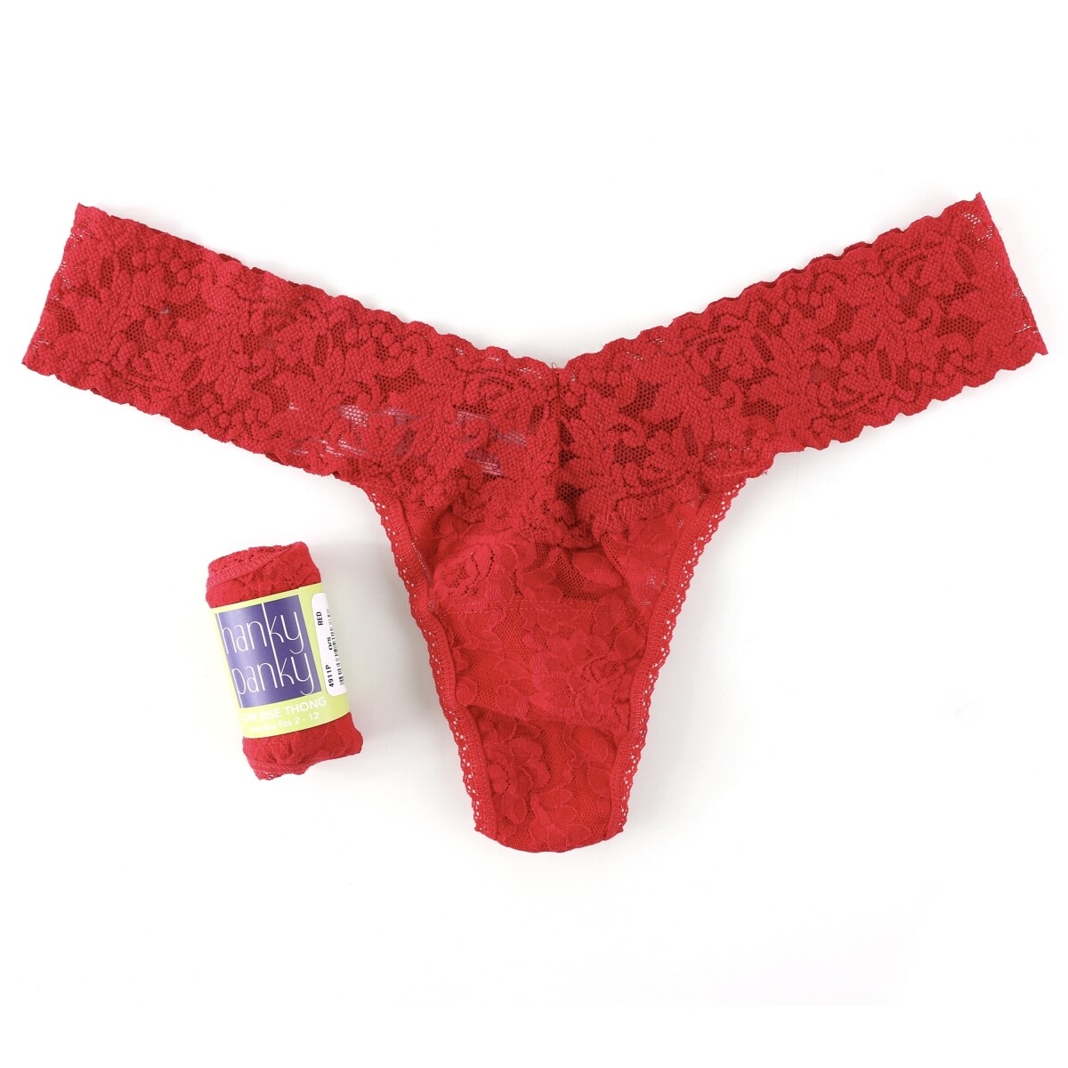 Low rise string 4911P Red Hanky Panky | Lindessa Best
