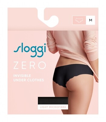 Naadloze hipster microfibre Zwart Sloggi Zero Micro
