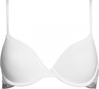 Voorgevormde bh F3784Eb02 White Modern Cotton Calvin Klein