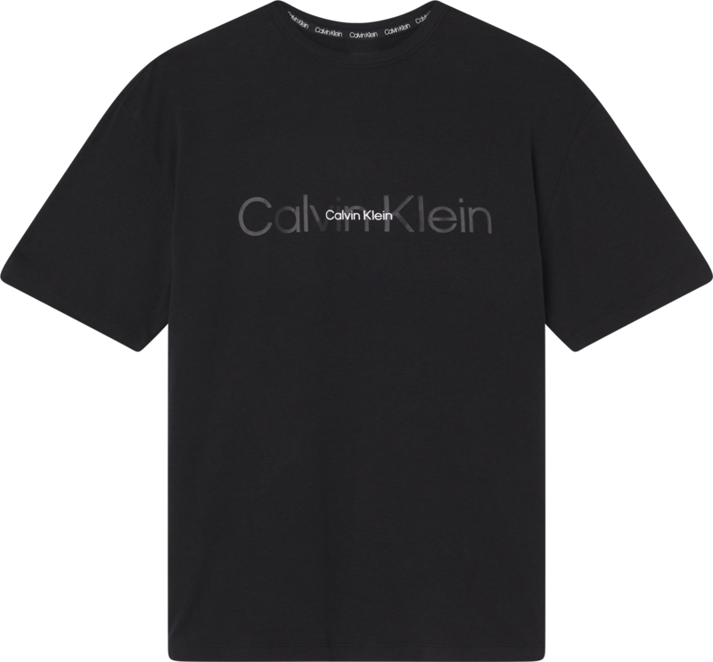 Shirt 000QS6898EP7A Zwart Calvin Klein