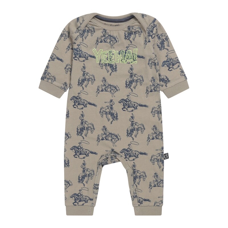 Baby jumpsuit T47059-42 Green Charlie Choe Rodeo