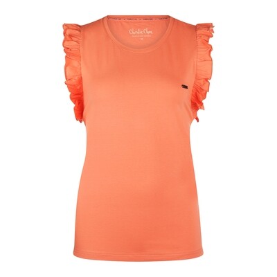 T- shirt R51139-38 Coral pink Charlie Choe
