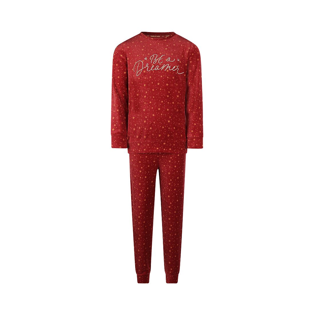 Kinderpyjama Q53011-41 Brique red Charlie Choe