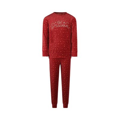 Kinderpyjama Q53011-41 Brique red Charlie Choe