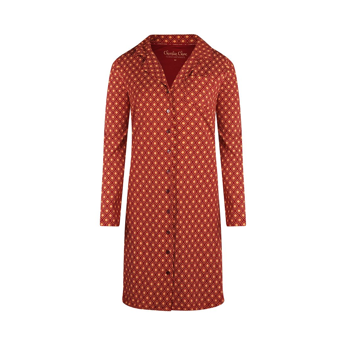 Nachtmode Q53107-38 Brique red Charlie Choe