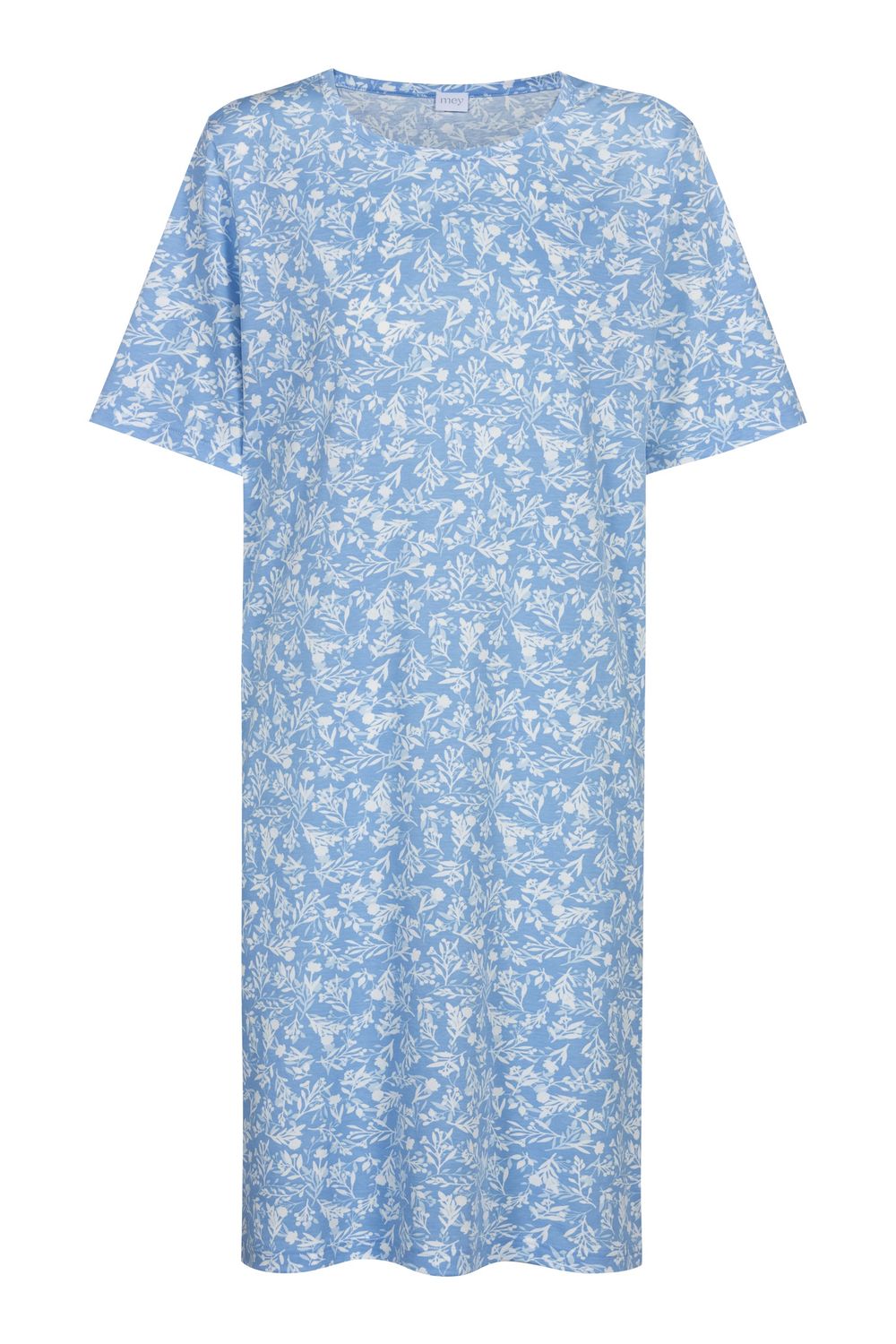 Nachthemd 1230003 Blue Silk Mey Flower Meadow