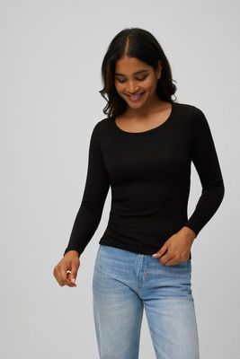 Thermo Shirt ronde hals 70017 NEGRO Ysabel Mora
