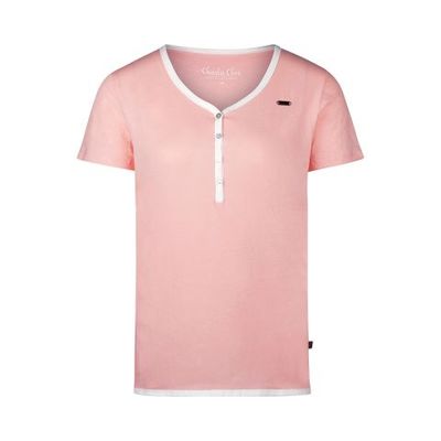 T-shirt P55136-38 Pink Charlie Choe 5 O'Clock Somewhere